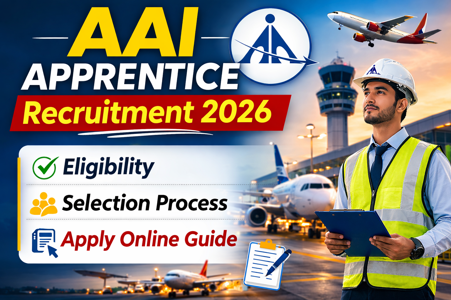 AAI Apprentice Recruitment 2026 – Eligibility, Selection Process & Apply Online Guide