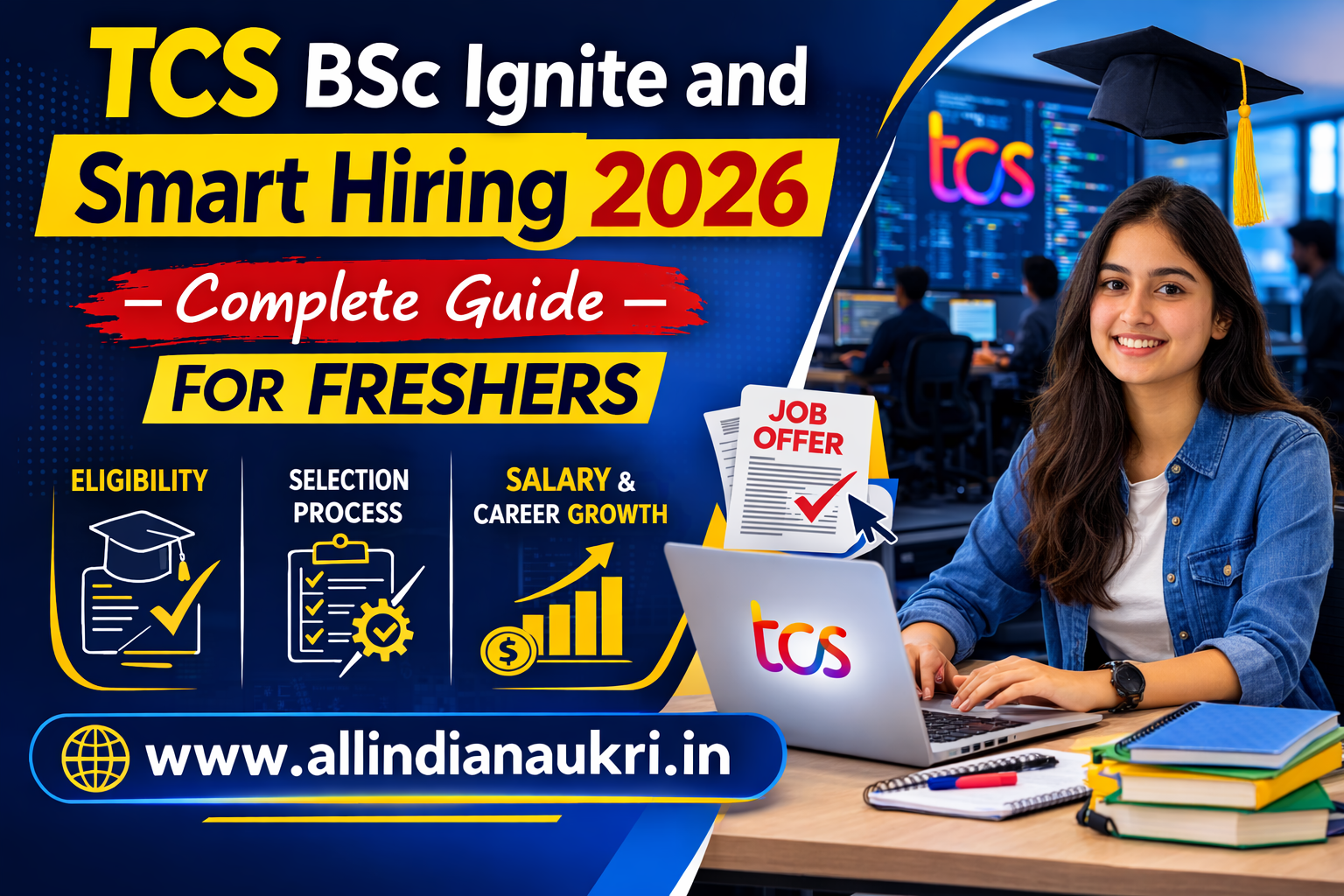 TCS BSc Ignite and Smart Hiring 2026 – Complete Guide for Freshers